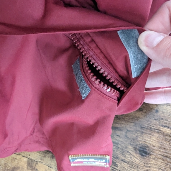 Men's Eddie Bauer Red XXL Tall Weather Edge Jacket - Picture 6 of 15